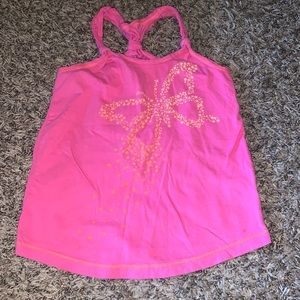 Girls racer back top